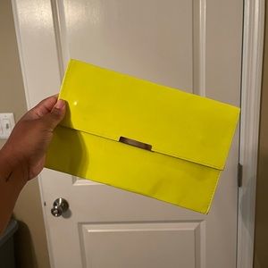 Yellow Clutch Purse